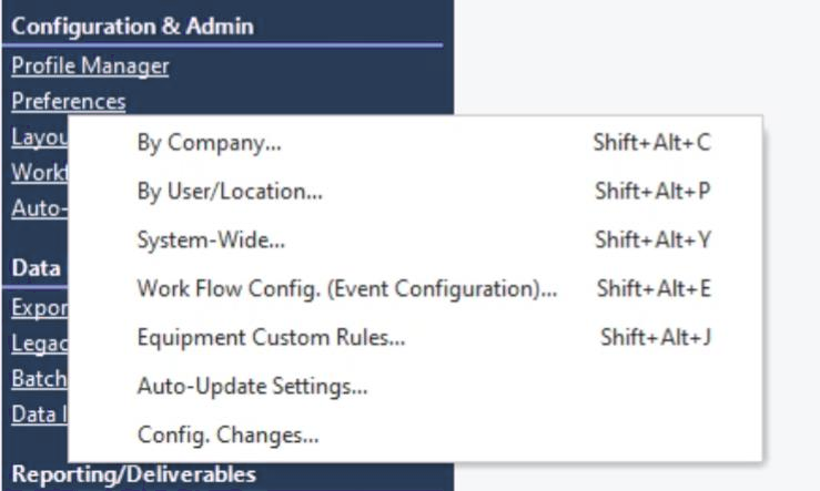 Home Tab...Preferences