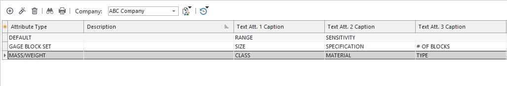 Add/Edit → Attribute Types