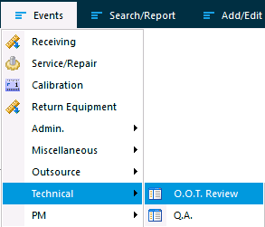 O.O.T. Review event