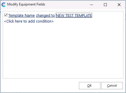 Selecting the target template