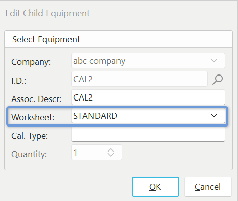 Worksheet Selection - Child Assets in a Loop