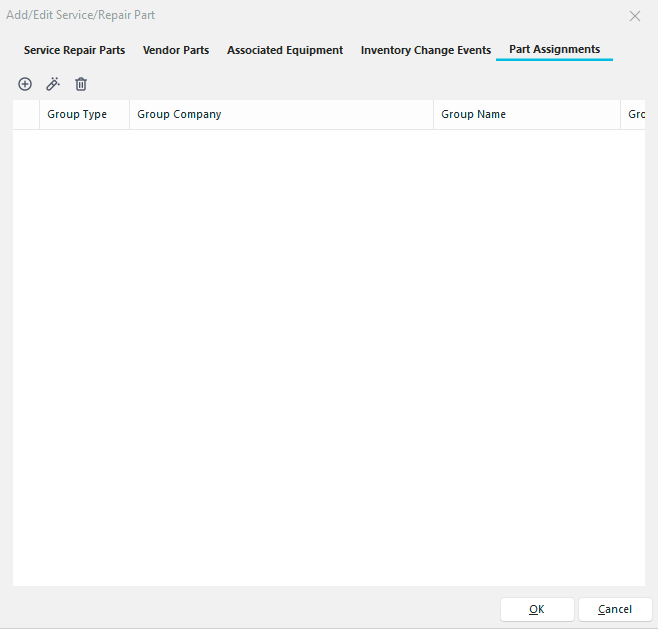 Add/Edit Service/Repair Part Step 6