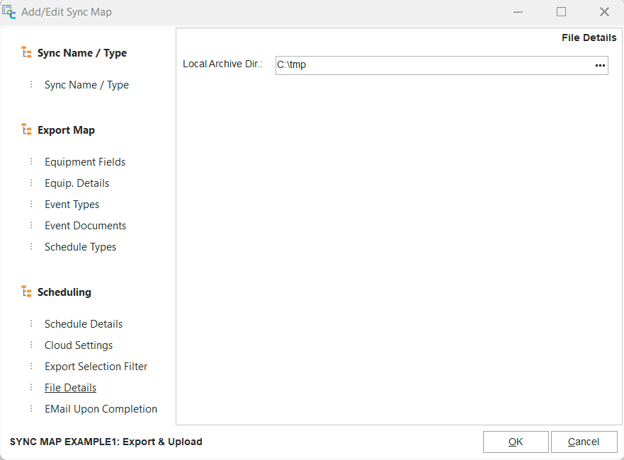 File Details - Export Types