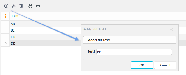 Add/New Item to Custom List