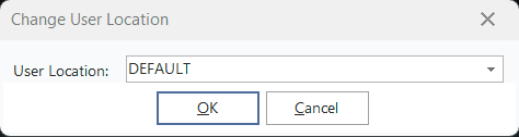 Change User Location