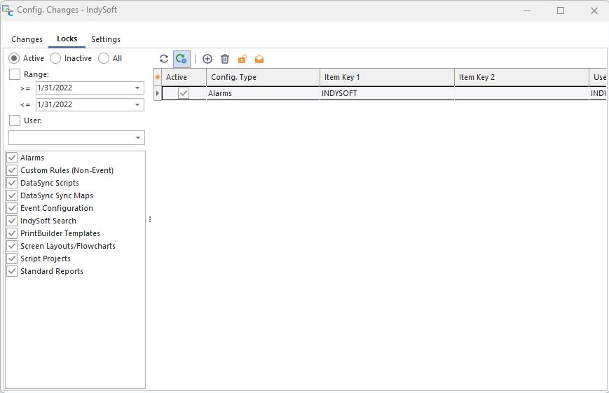 Config 2023-05-04 at 9.09.03 AM. Changes - IndySoft