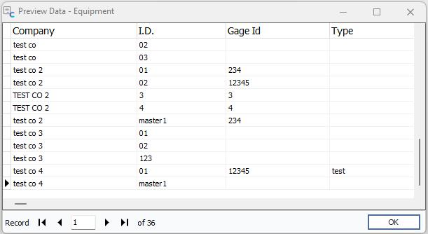 Preview Data