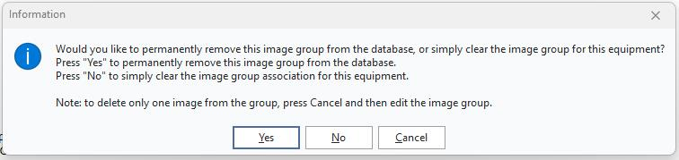 Clear/Delete Image Options