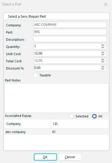 Select A Repair Part