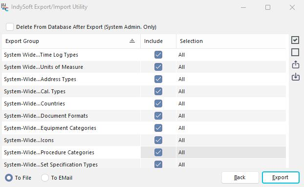IndySoft Export_Import Utility 2023-11-22 at 10.14.34 AM