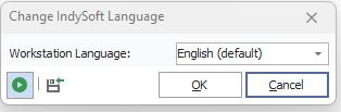 Change IndySoft Language Dialog