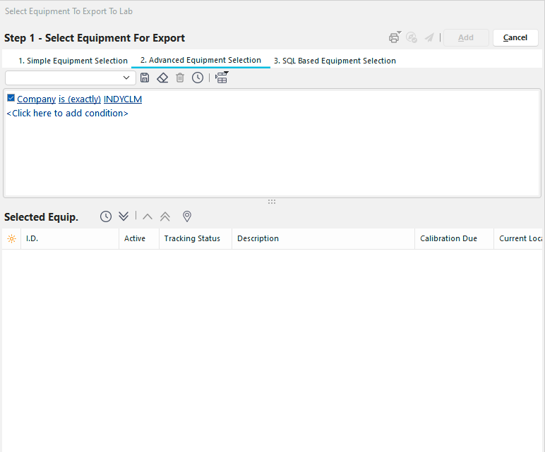 Export to Lab