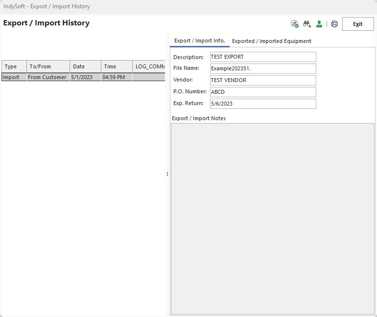 IndySoft - Export _ Import History & IndySoft - INDYSOFT (Session_ #570211) 2023-05-01 at 5.00.48 PM