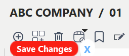 Equip View - Save Changes