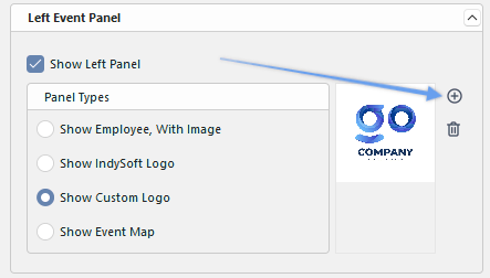 Left-Panel Type - Add Custom Logo