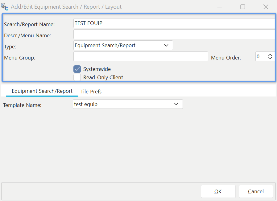 Search / Report / Layout Visibility Rule - Basic Fields