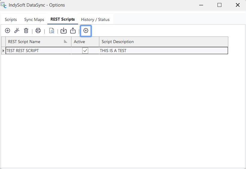 IndySoftRESTServer Setup