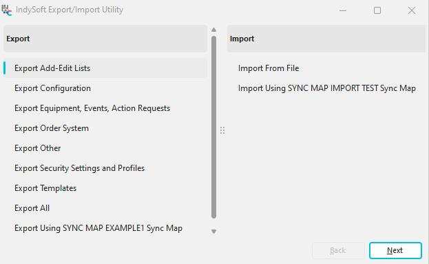IndySoft Export_Import Utility &amp; IndySoft - INDYSOFT (Session_ #882283) 2023-11-22 at 10.12.38 AM