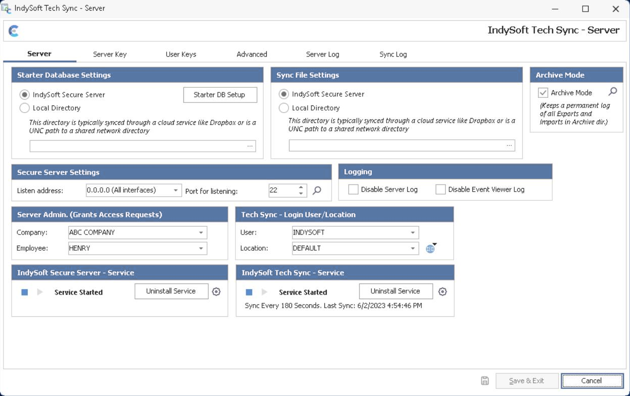 IndySoft Secure Server
