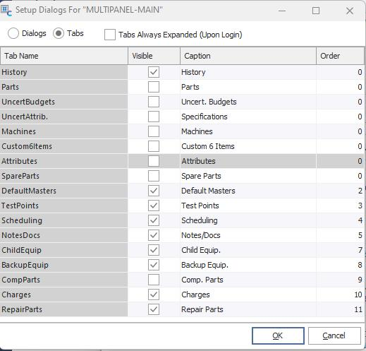Setup Dialogs For MULTIPANEL-MAIN &amp; IndySoft - Keystone 2023-01-06 at 5.04.30 PM