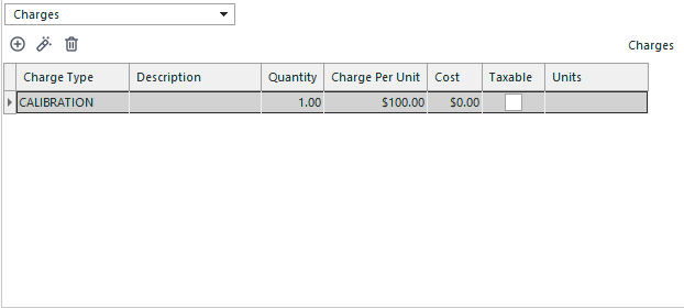 Task Editor - Charges