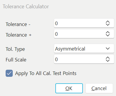 Tolerance Calculator