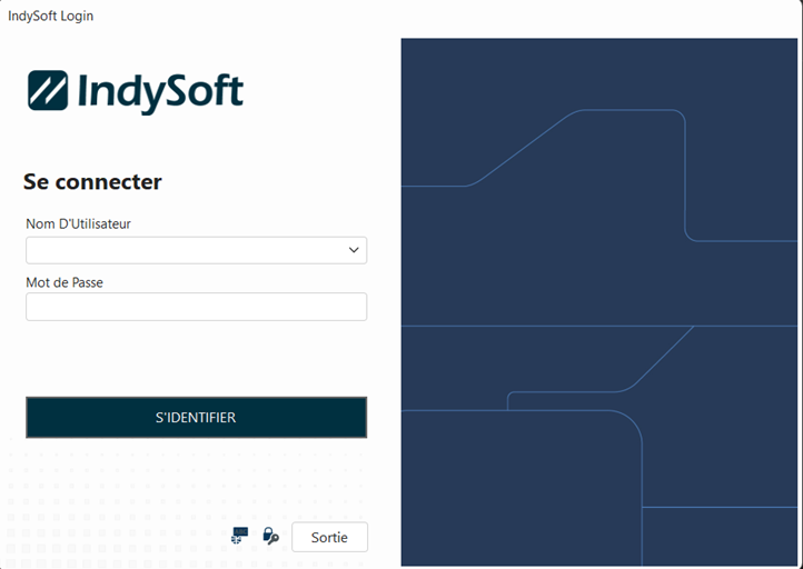 IndySoft Login Example - Profile Manager - French