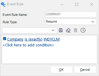 Add/Edit Event Rule