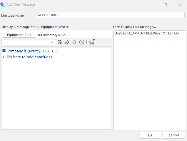 Add/Edit Message