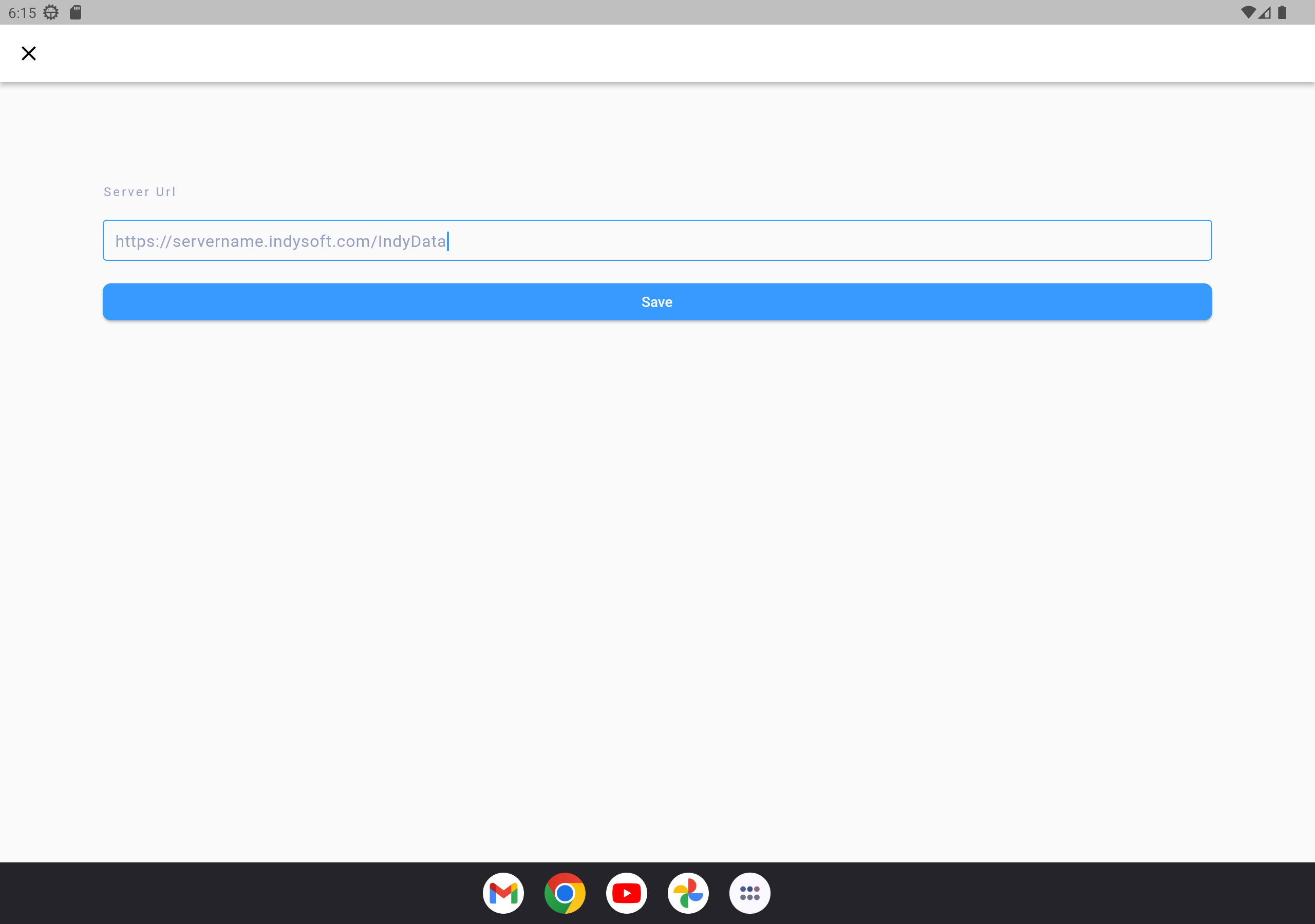 3-tier server settings