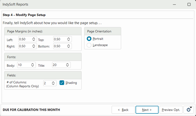 Step 3 — Display Fields
