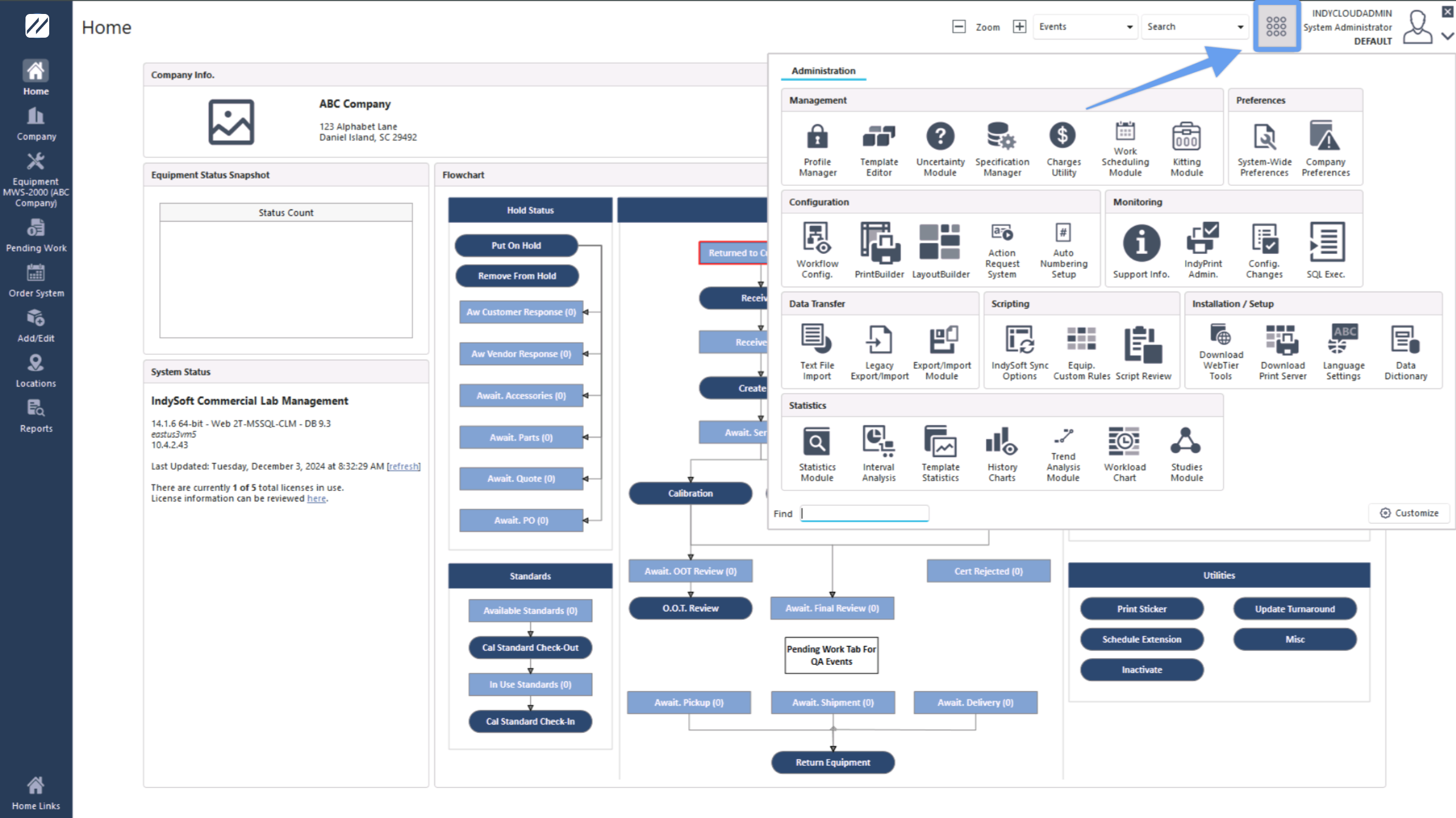 Admin Panel modules