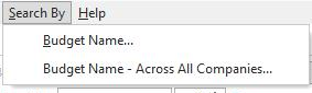 Search By Menu
